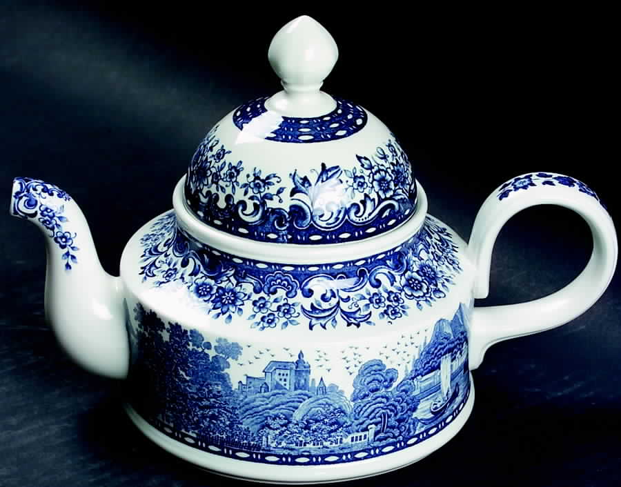Blue Castle Teapot & Lid by Villeroy & Boch-1