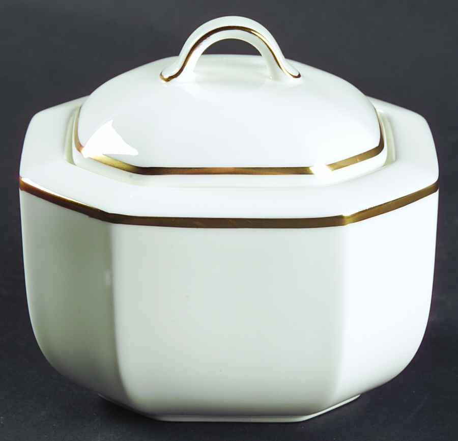 Black Pearl Sugar Bowl & Lid by Villeroy & Boch-1