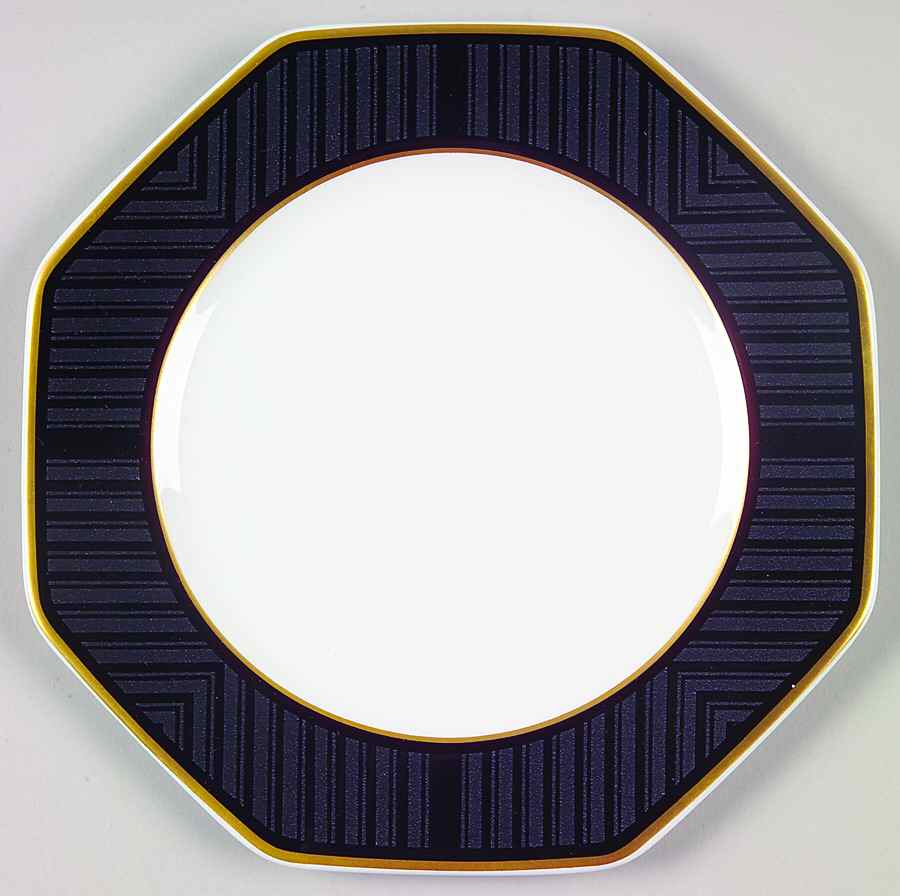 Black Pearl Bread & Butter Plate by Villeroy & Boch-1