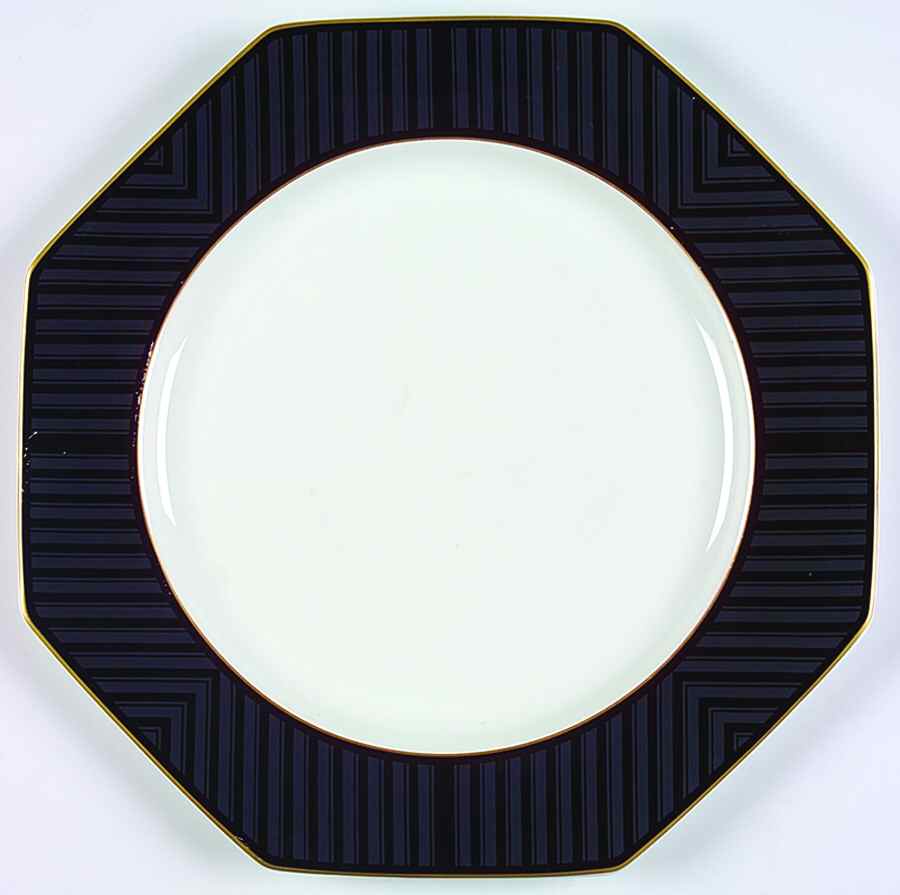 Black Pearl 12" Chop Plate (Round Platter) by Villeroy & Boch-1