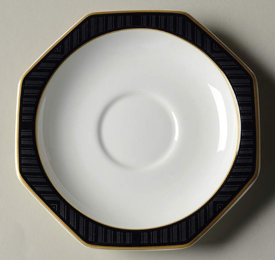 Black Pearl Saucer by Villeroy & Boch-1