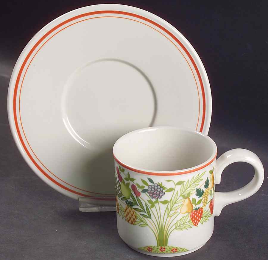 Bon Appetit Flat Cup & Saucer Set by Villeroy & Boch-1