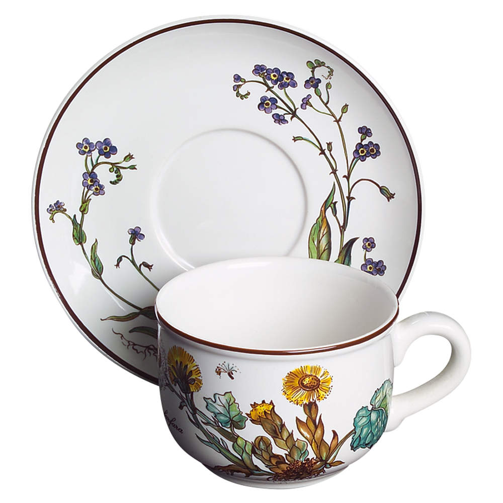 Botanica Flat Cup & Saucer Set by Villeroy & Boch-1