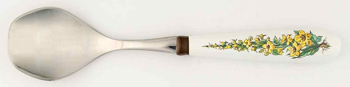 Botanica Salad Serving Spoon with Stainless Bowl by Villeroy & Boch-1