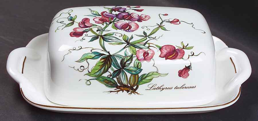 Botanica Rectangular Covered Butter by Villeroy & Boch-1