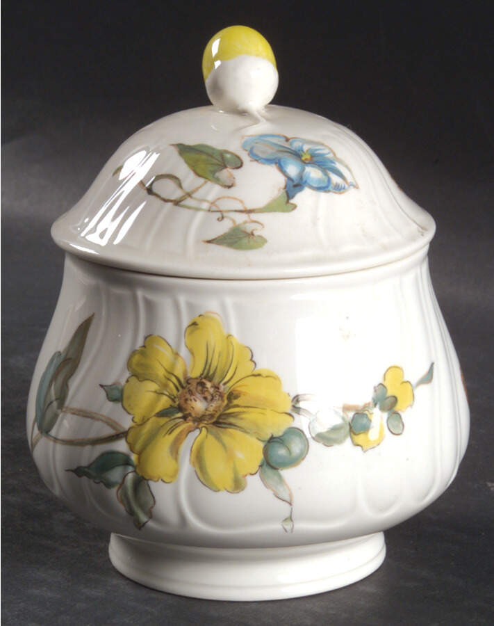 Bouquet Sugar Bowl & Lid by Villeroy & Boch-1