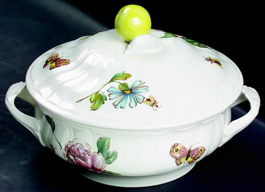 Bouquet Round Covered Vegetable by Villeroy & Boch-1
