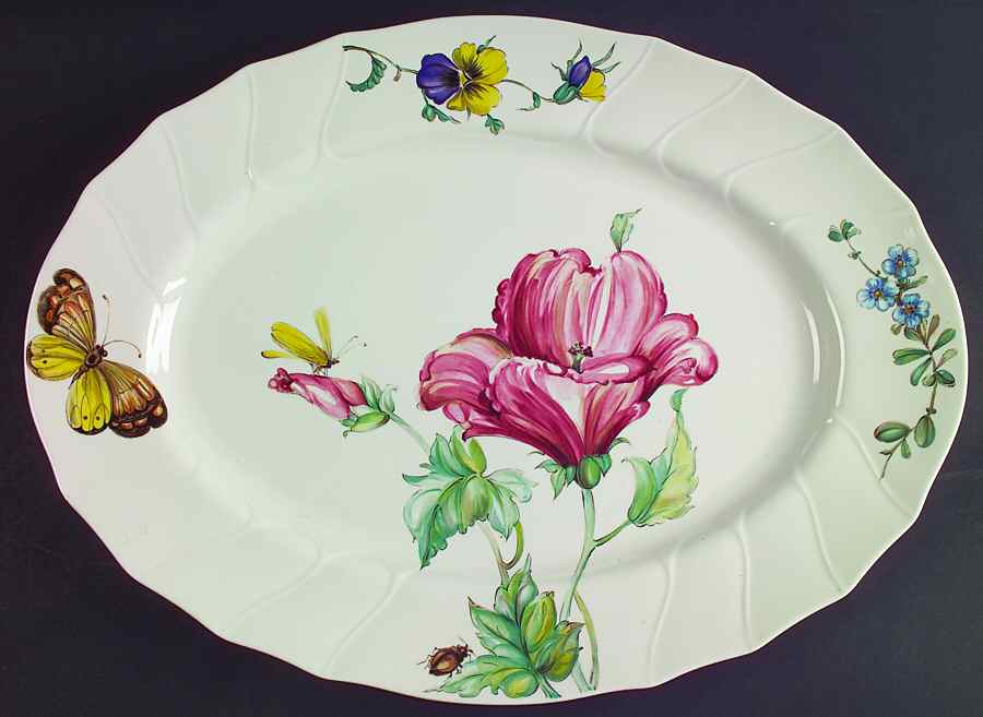 Bouquet 17" Oval Serving Platter by Villeroy & Boch-1