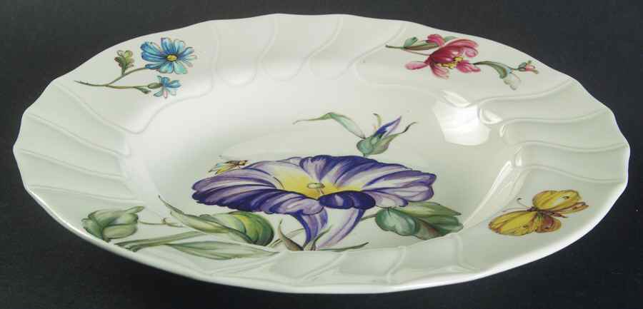 Bouquet Large Rim Soup Bowl by Villeroy & Boch-1