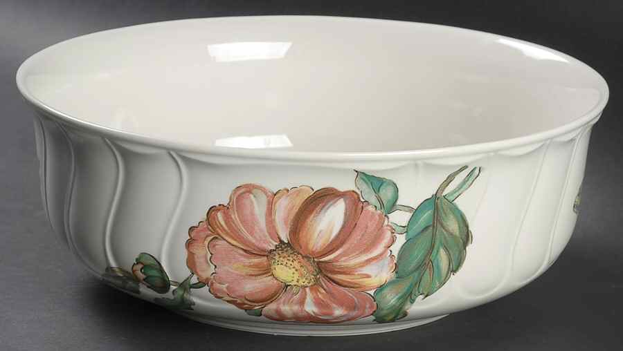 Bouquet 9" Salad Serving Bowl by Villeroy & Boch-1