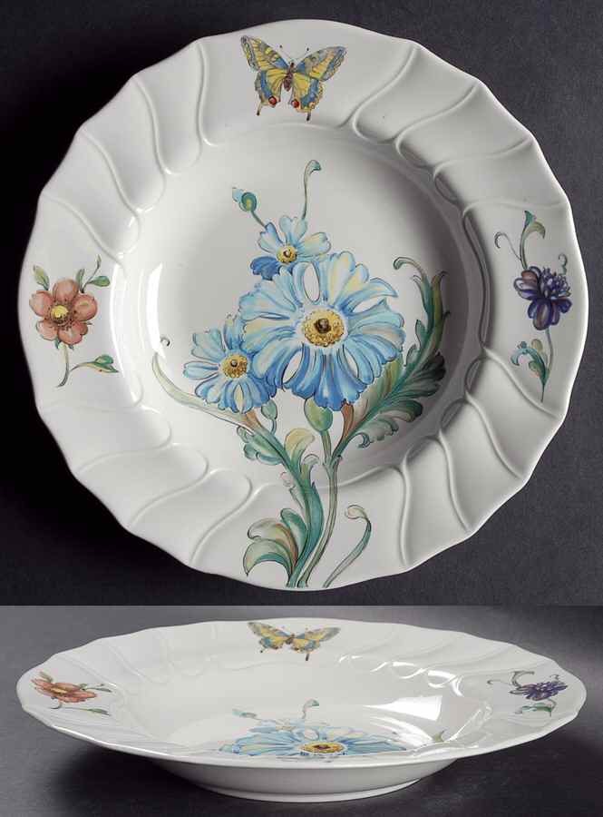 Bouquet Rim Soup Bowl by Villeroy & Boch-1