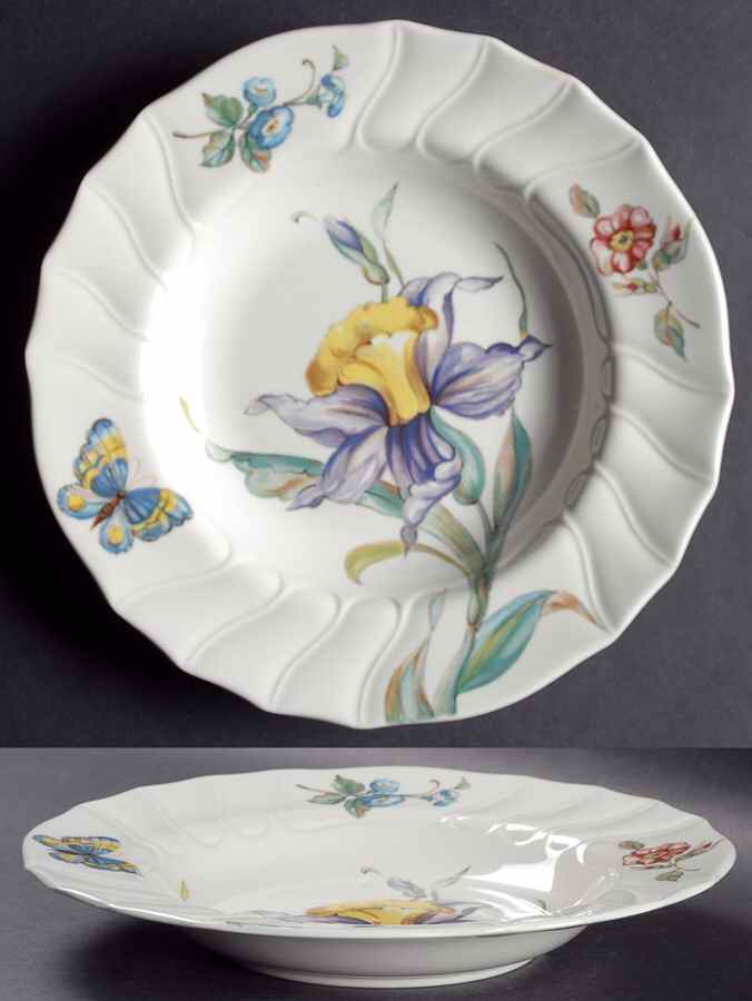 Bouquet Rim Soup Bowl by Villeroy & Boch-1