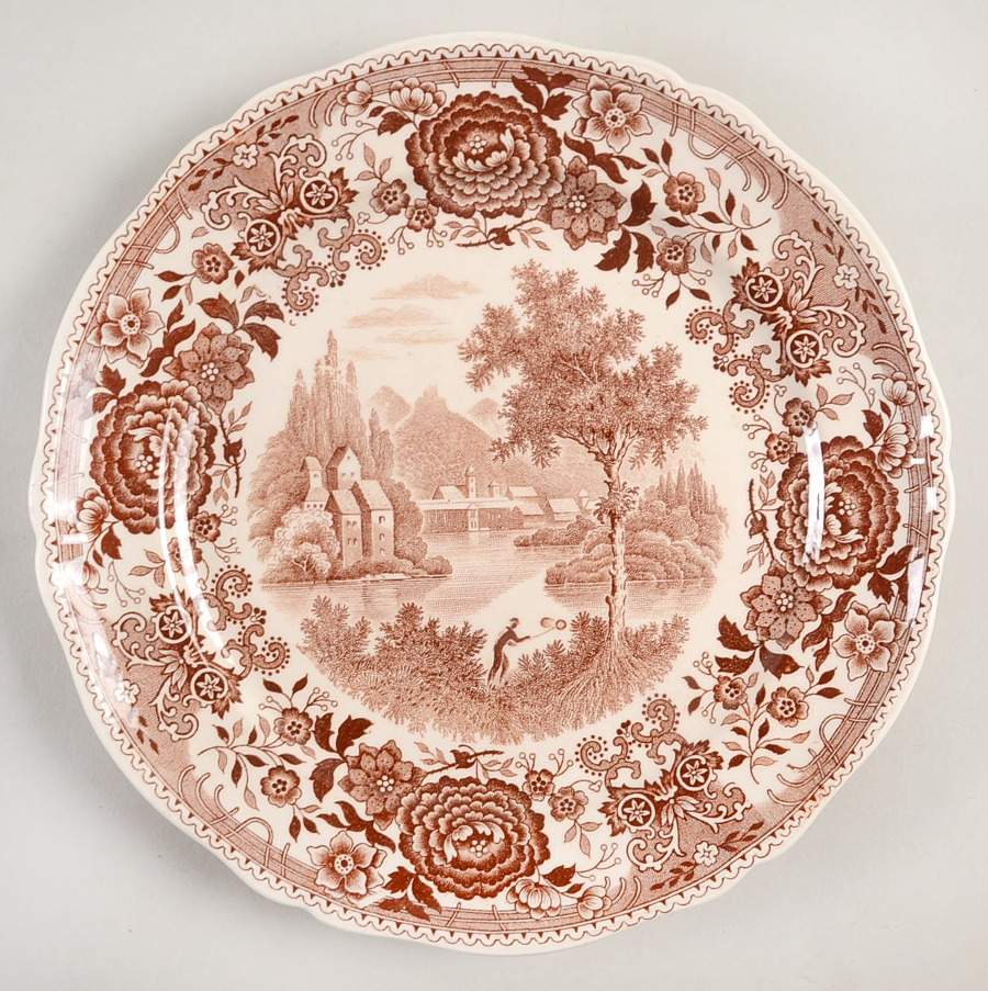 Burgenland Brown Salad Plate by Villeroy & Boch-1