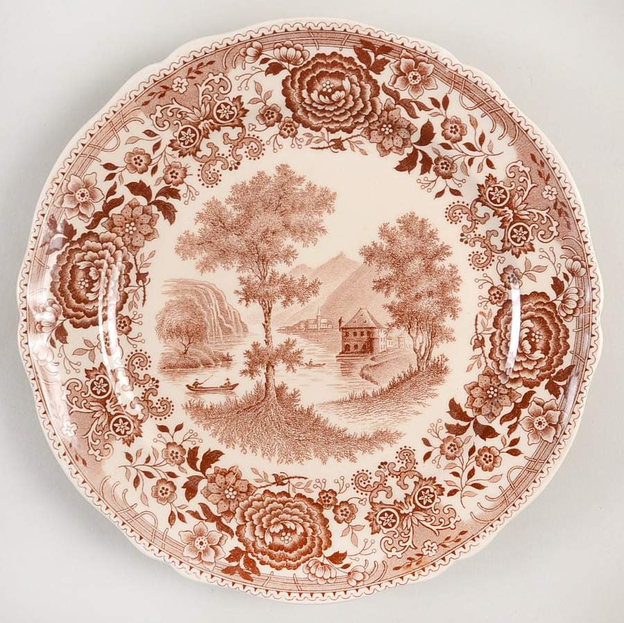 Burgenland Brown Salad Plate by Villeroy & Boch-1