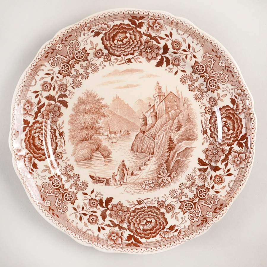 Burgenland Brown Salad Plate by Villeroy & Boch-1