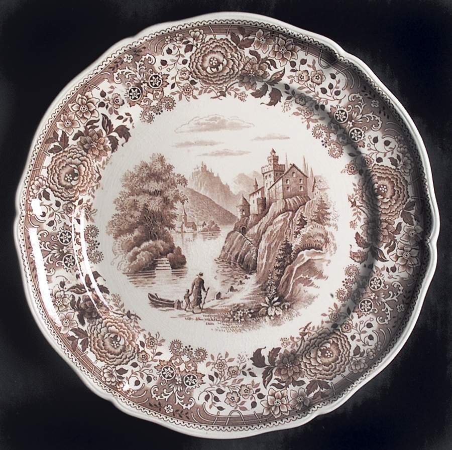 Burgenland Brown Dinner Plate by Villeroy & Boch-1