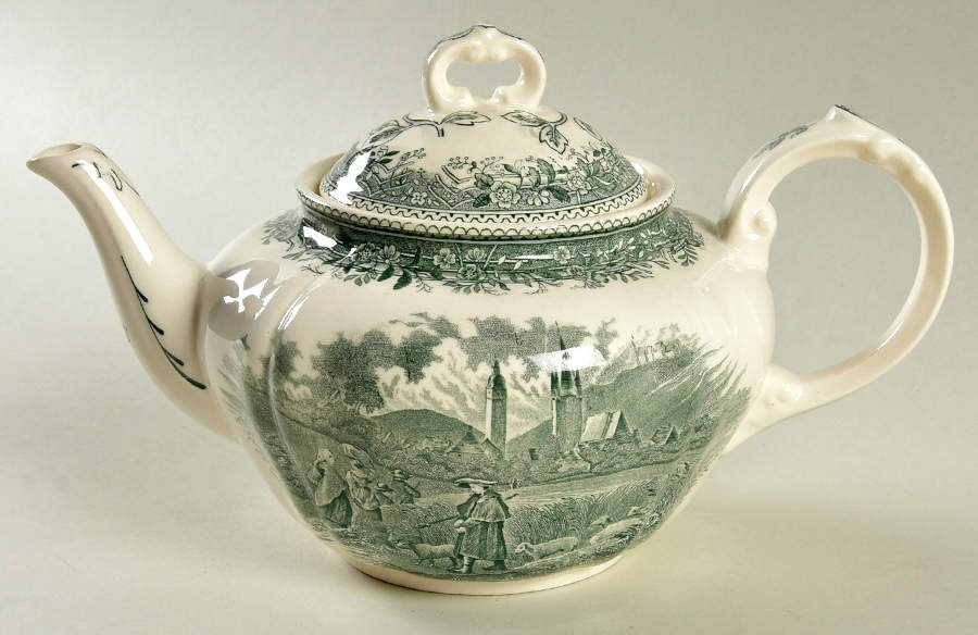 Burgenland Green Teapot & Lid by Villeroy & Boch-1