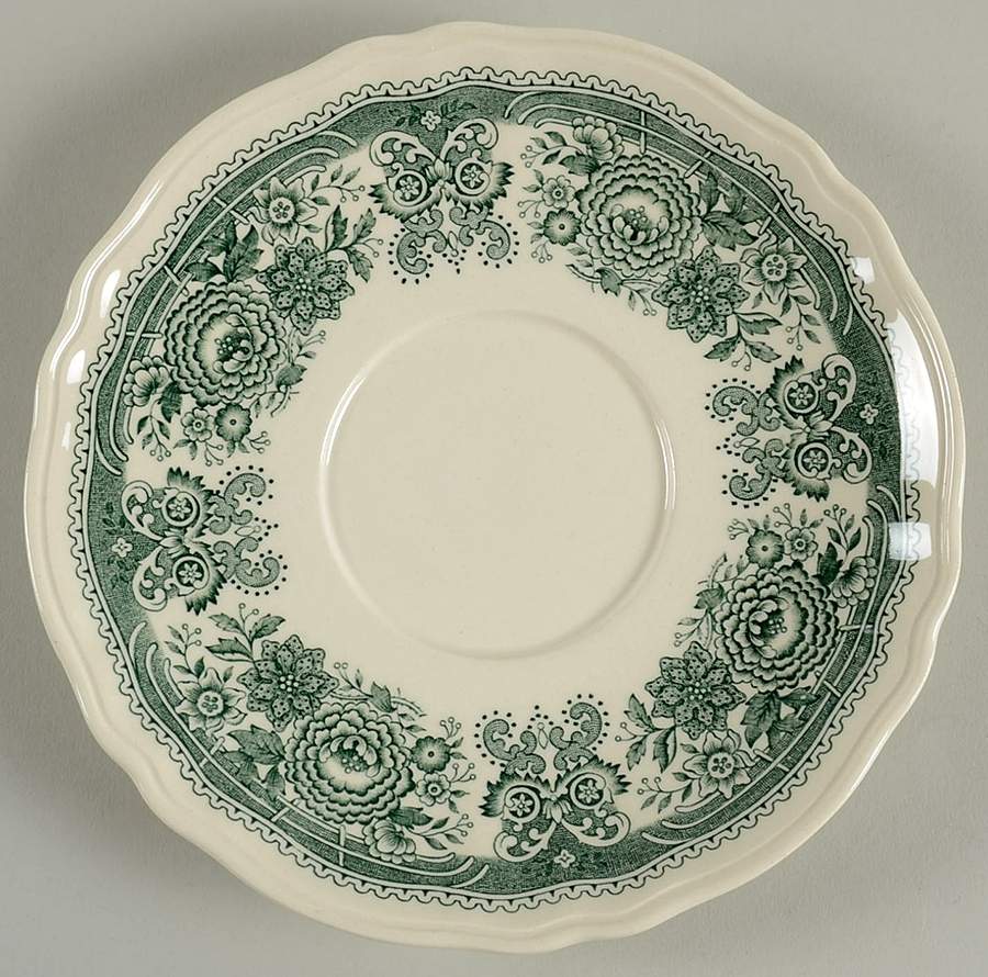 Burgenland Green Saucer for Cream Soup Bowl by Villeroy & Boch-1