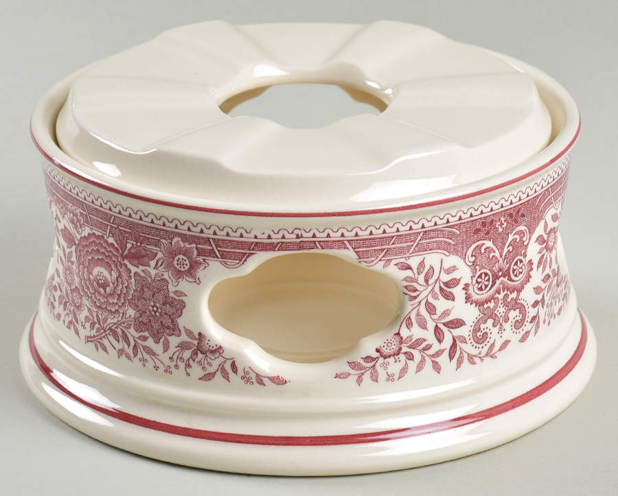 Burgenland Maroon 2 Piece Warmer Stand by Villeroy & Boch-1