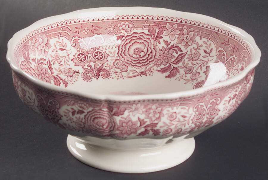 Burgenland Maroon 7" Round Vegetable Bowl by Villeroy & Boch-1