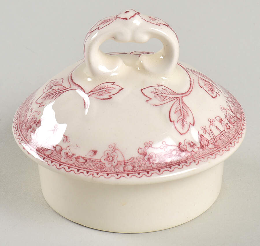 Burgenland Maroon Lid for Small Coffee Pot by Villeroy & Boch-1