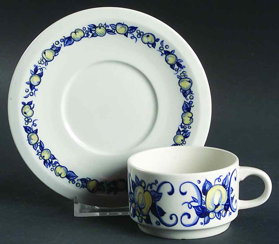 Cadiz Flat Demitasse Cup & Saucer Set by Villeroy & Boch-1
