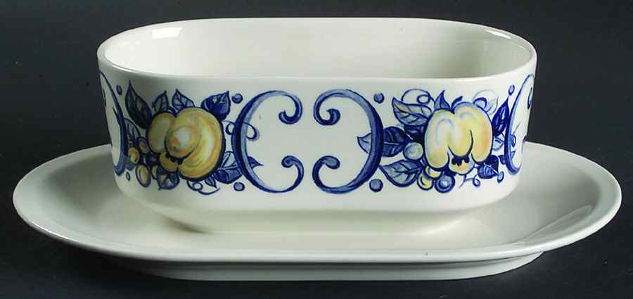 Cadiz Gravy Boat with Attached Underplate by Villeroy & Boch-1