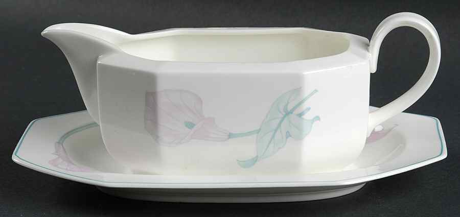 Calla Gravy Boat & Underplate by Villeroy & Boch-1