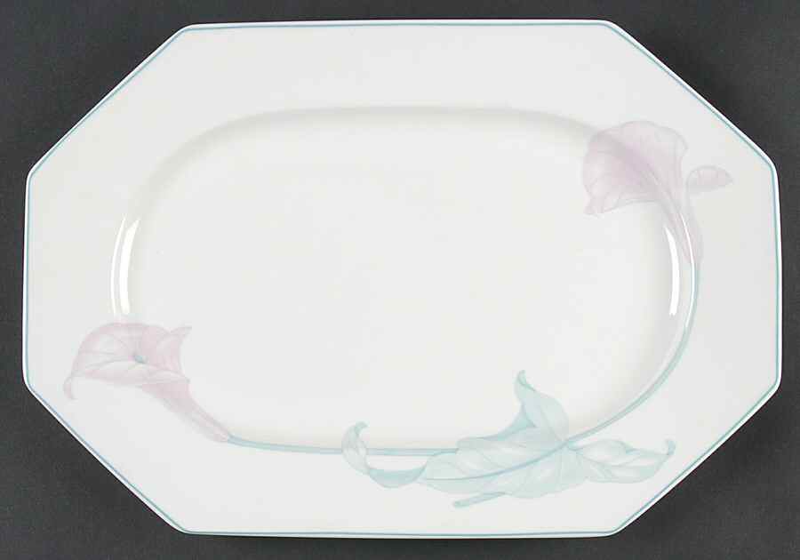 Calla 13" Oval Serving Platter by Villeroy & Boch-1