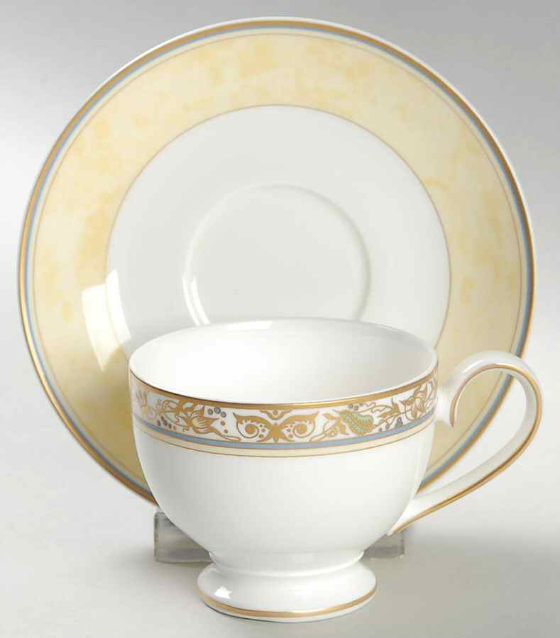 Cannes Footed Demitasse Cup & Saucer Set by Villeroy & Boch-1