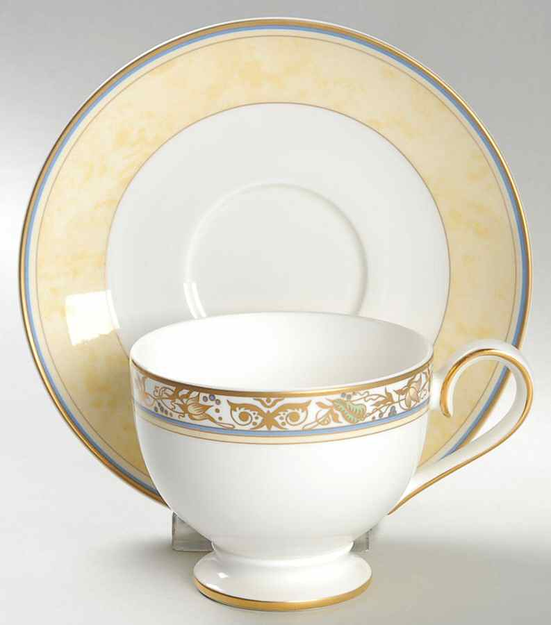 Cannes Footed Cup & Saucer Set by Villeroy & Boch-1