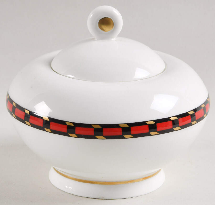 Castellon Sugar Bowl & Lid by Villeroy & Boch-1