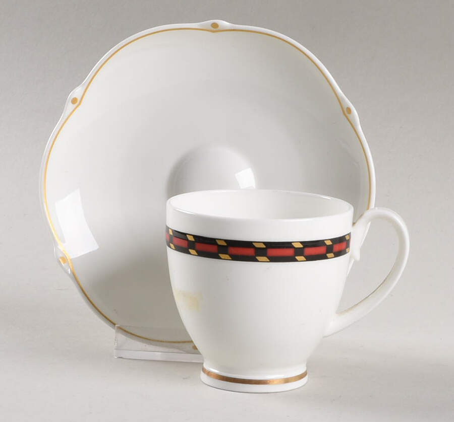 Castellon Footed Demitasse Cup & Saucer Set by Villeroy & Boch-1