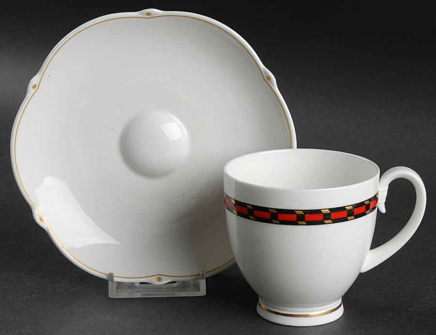 Castellon Footed Cup & Saucer Set by Villeroy & Boch-1