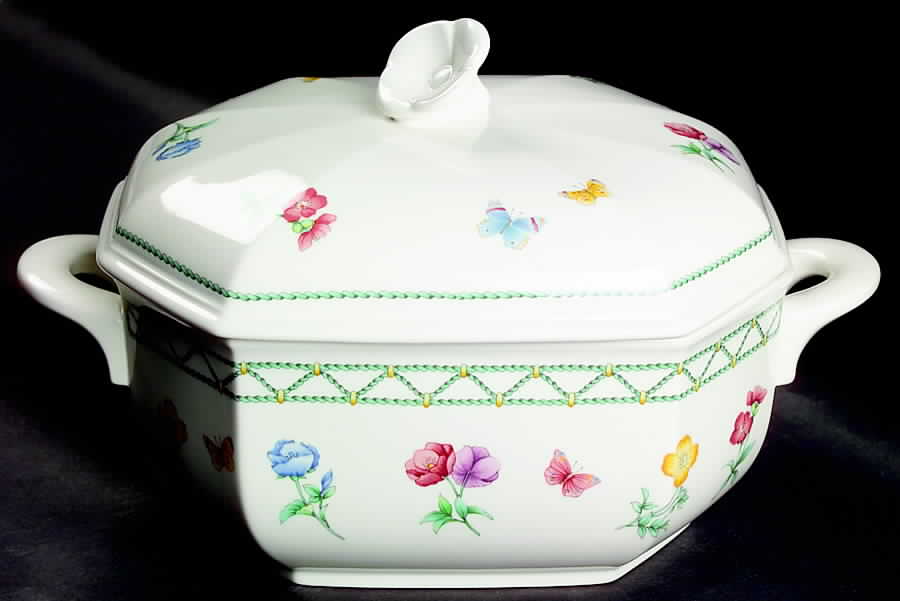 Casaverde Octagonal Covered Vegetable by Villeroy & Boch-1