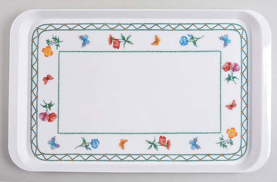 Casaverde 18" Rectangular Melamine Tray by Villeroy & Boch-1