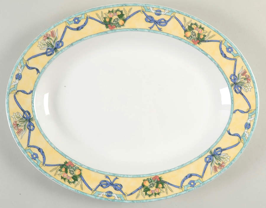 Castellina 14" Oval Serving Platter by Villeroy & Boch-1