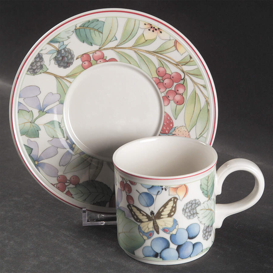 Catalina Flat Cup & Saucer Set by Villeroy & Boch-1