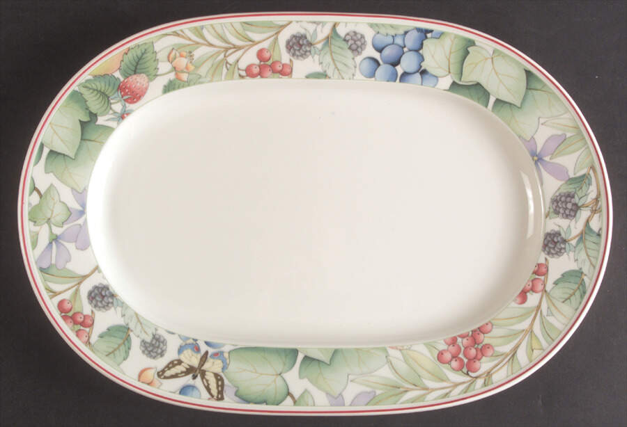 Catalina 13" Oval Serving Platter by Villeroy & Boch-1