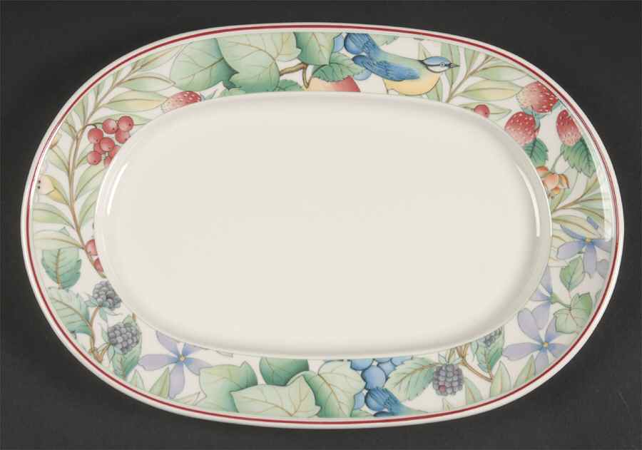 Catalina 12" Oval Serving Platter by Villeroy & Boch-1