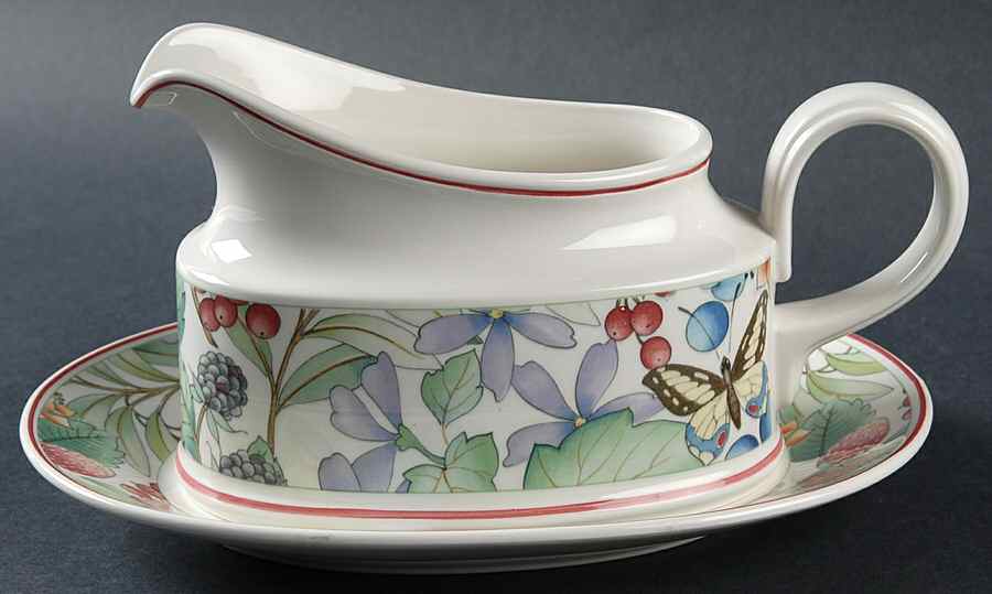 Catalina Gravy Boat & Underplate/Relish by Villeroy & Boch-1