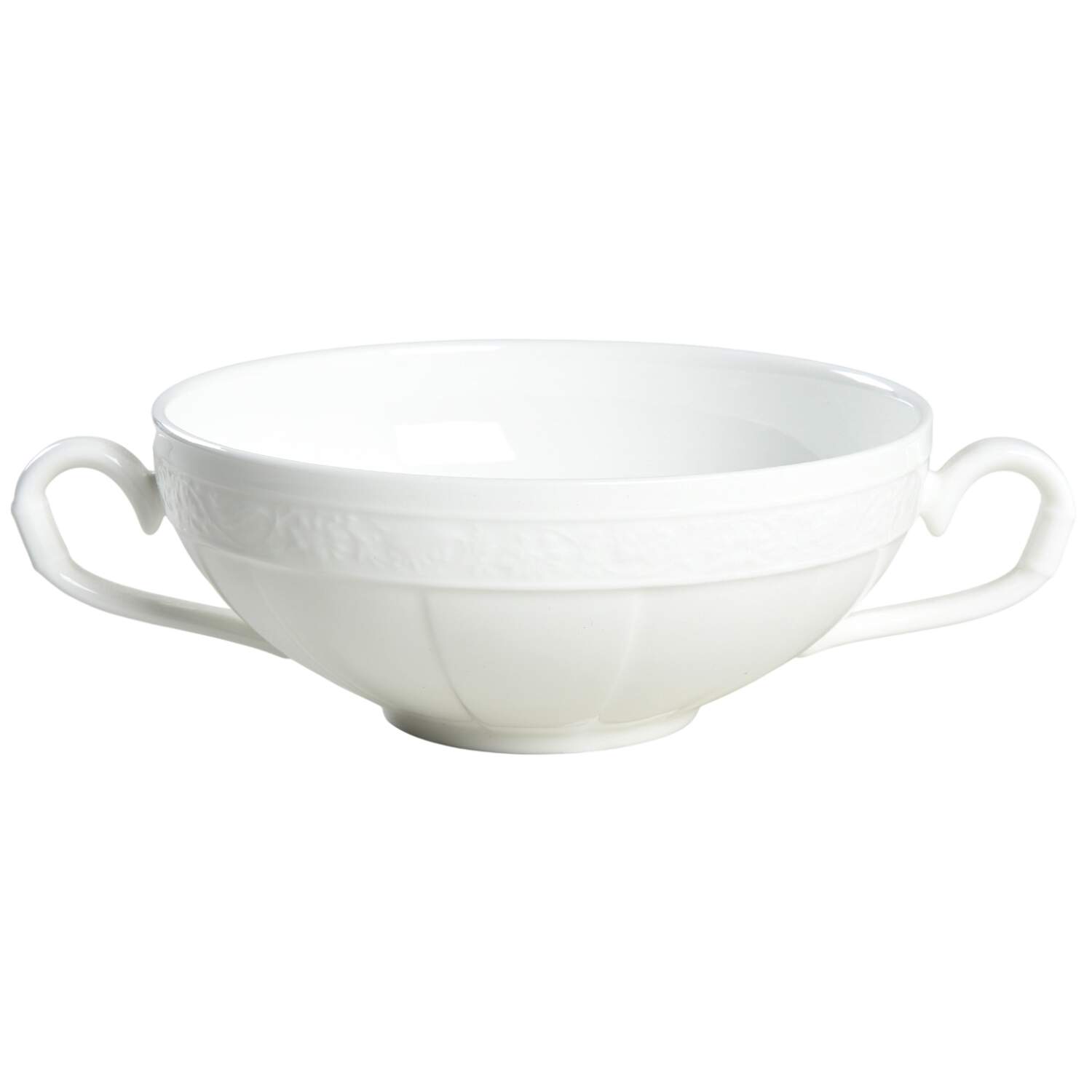 Cameo White (Weiss) Cream Soup Bowl for CSSBRL by Villeroy & Boch-1
