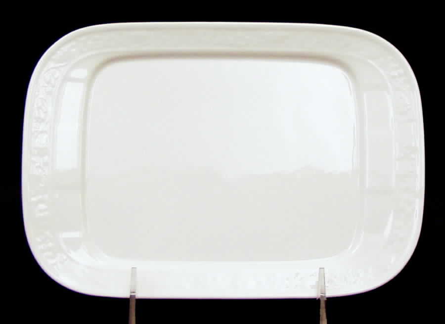 Cameo White (Weiss) Butter Tray by Villeroy & Boch-1