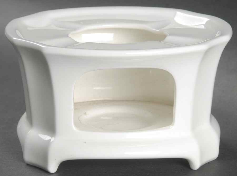 Cameo White (Weiss) Warmer Stand  (For Tea Pot) by Villeroy & Boch-1