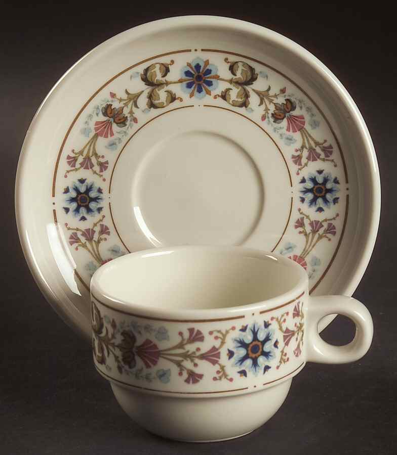 Chateau Flat Demitasse Cup & Saucer Set by Villeroy & Boch-1