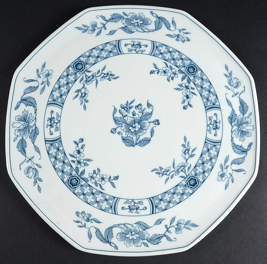 China Blue Cake Plate by Villeroy & Boch-1