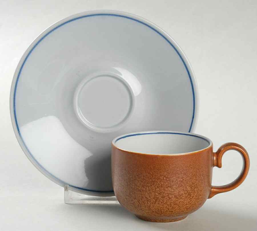 Chekiang Flat Demitasse Cup & Saucer Set by Villeroy & Boch-1