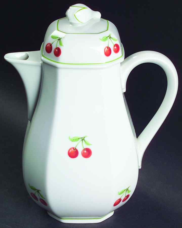 Cherry Coffee Pot & Lid by Villeroy & Boch-1