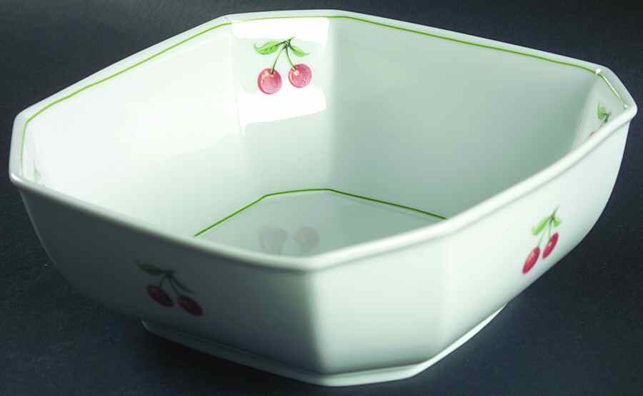 Cherry 8" Square Vegetable Bowl by Villeroy & Boch-1
