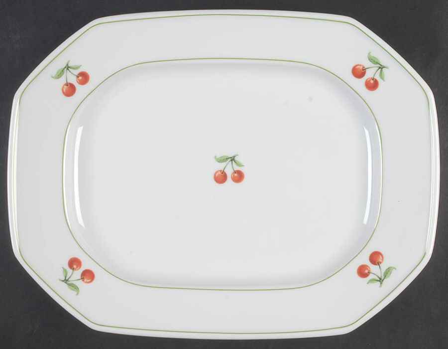Cherry 12" Oval Serving Platter by Villeroy & Boch-1